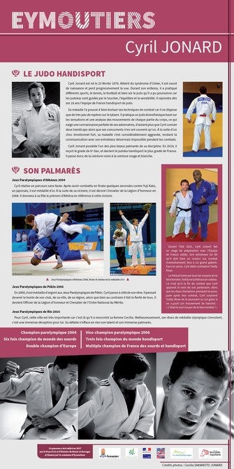 sport cyril jonard eymoutiers judo handisport champion paralympique JO athènes 2004 pékin 2008 rio 2016 champion du monde handisport champion d'europe champion de france teddy riner Pah Pays d'art et d'histoire monts et barrages patrimoine XXème siècle