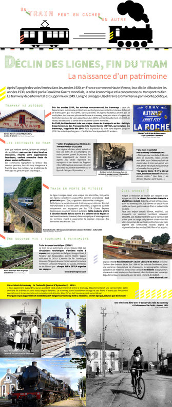 exposition pays d'art et d'histoire pah petr pays monts et barrages un train peut en cacher un autre chemins de fer train tram tramway