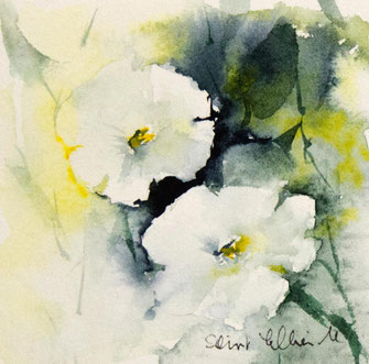 Aquarelles florales