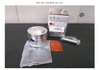 Kit de tiempo HJ 150 (Pasador, retén, pistón y anillos)