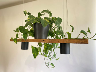 Lampe aus Altholz