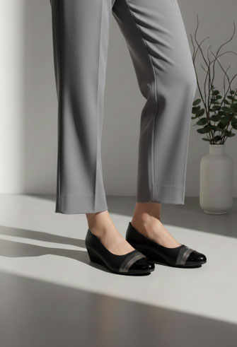 日本製の履きやすいパンプス