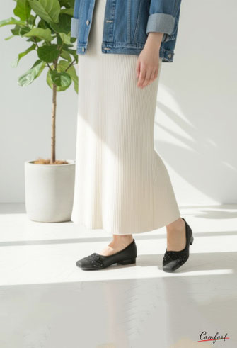 日本製の履きやすいパンプス