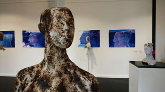 detailansicht, halbprofil, ausstellung