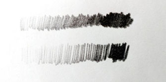bleistift, tonwertübung