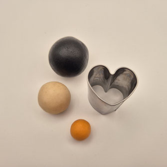 Anleitung für Marzipan Pinguin