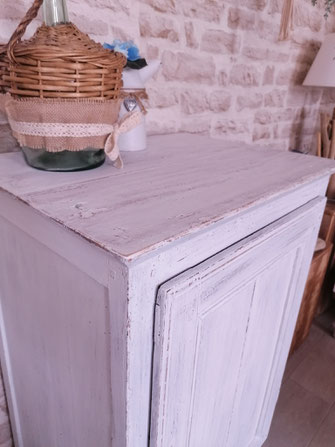 relooking de meuble le mans sarthe blanchi patine vieilli usé shabby