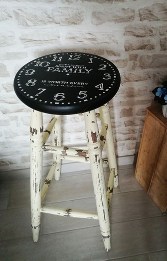 relooking de meuble le mans sarthe chaise louis tissu patiné le perche