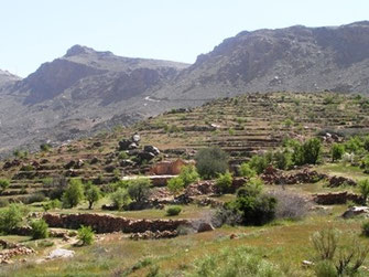 Espace de vol au Djebel Akdal, ©Frédérique Courtin
