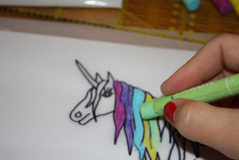 Einhorn; Laterne; Einhornlaterne; Caballo Couture; Laterne basteln; Bastelidee Laterne