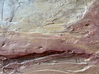  Alabastergips auf Leinwand