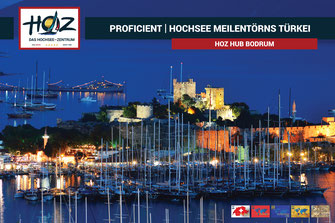 HOZ Hochseezentrum International | Hochseeschein Meilentoerns Türkei ab Marmaris | Segelschein | Motorbootschein | www.hoz.swiss