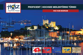 HOZ Hochseezentrum International | Hochseeschein Meilentoerns Türkei ab Marmaris | Segelschein | Motorbootschein | www.hoz.swiss