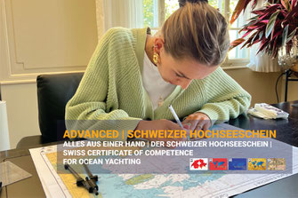 Ausbildungsraum mit Seekarten für HOZ Hochseeschein-Coaches – offene Stellen und zertifizierte Hochseeschein-Ausbildung bei HOZ.SWISS.
