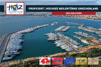 HOZ Hochseezentrum International | Hochseeschein Meilentoerns Griechenland ab Athen | Segelschein | Motorbootschein | www.hoz.swiss