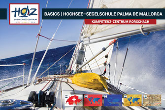 HOZ Hochsee-Segelschule Palma de Mallorca – sichere Ausbildung im windsicheren Segelrevier der Bucht von Palma, organisiert von Rorschach aus