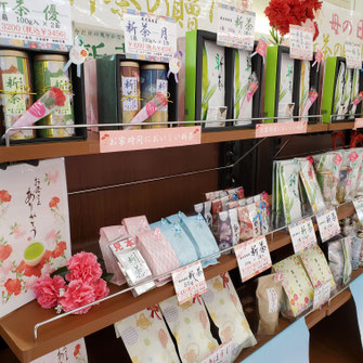 母の日コーナーギフト商品です。