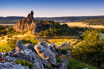 Teufelsmauer-im-Morgenlicht, Harzer-Wandernadel, Stempelstelle-188, romantischer-Harz, mystischer-Harz, Weddersleben, Thale, wandern-im-Harz, Highlight-im-Harz, Harzfoto, Harz-Natur, Canonfoto, Canon, Sigma-18-200mm, Teufelsmauer-im-Fruehling, gelb, gruen