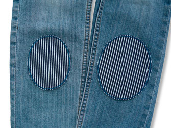 Bild: Knieflicken Jeansflicken Hosenflicken Bügelflicken Flicken zum aufbügeln