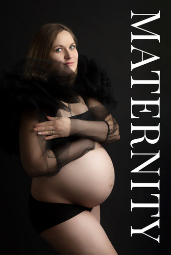 Empowerment-focused maternity photography beyond traditional lingerie portraits