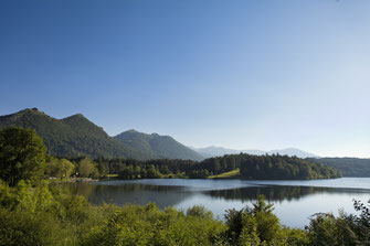 Le lac de Lourdes et son golf