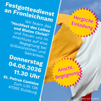 Plakat Fronleichnam