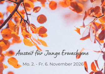 Flyer Auszeit Vorderseite