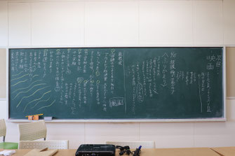 「放課後の学校クラブTHE MOVIE」の企画板書