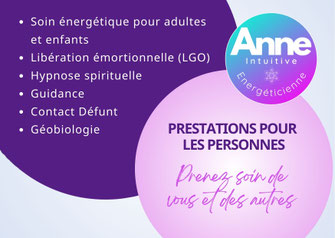 Anne Intuitive - Prestations pour les Personnes 