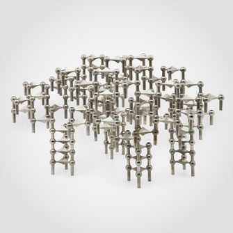 BMF Fritz Nagel set of Candle Holders, Germany 1965, 20th Century Decorative Arts Design - PN.Modern pnmoderne 