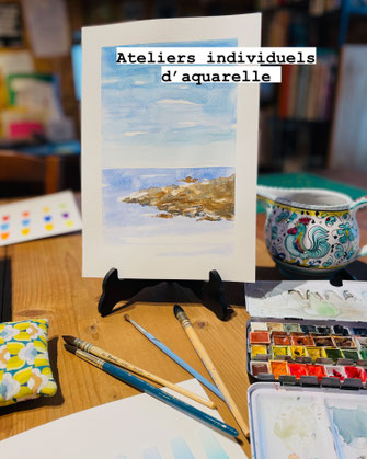 cours d'auqarelle bourgogne brionnais charlieu charolles paray le monial chauffailles charolais la clayette la chapelle sous dun artiste peintre technique mixte atelier d'art apprendre l'aquarelle