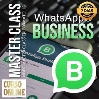 Curso Online, Aprende Whatsapp Business, 