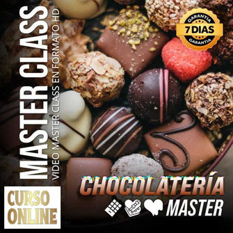 Curso Online, Aprende Chocolatería Master, 