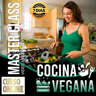 Curso Online, Aprende Cocina Vegana, 