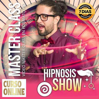 curso online, aprende hipnosis show