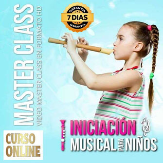 Curso Online, Aprende Iniciación Musical para Niños, 