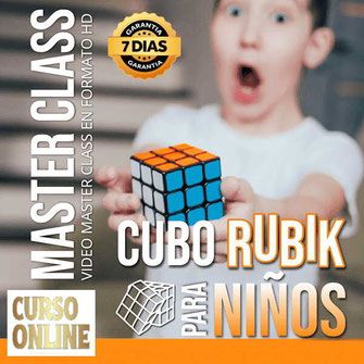 curso online,  aprende cubo rubik para niños