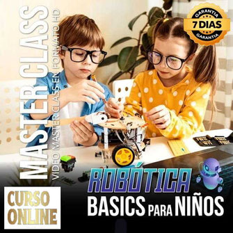Curso Online, Aprende Robótica Basics para Niños, 