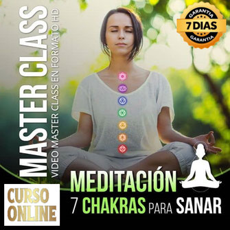 Curso Online, Aprende Meditación 7 Chakras Para Sanar, 
