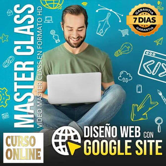 Curso Online, Aprende Diseño Web con Google Site, 