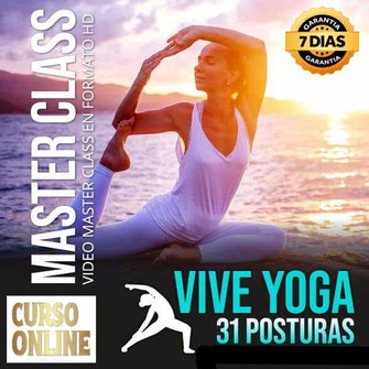 Curso Online, Aprende Vive Yoga 31 Posturas, 