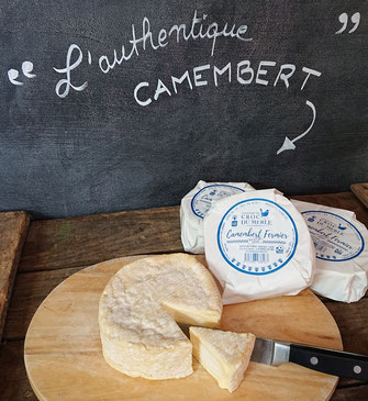 fromage au lait cru fermier produit local direct producteur camembert au lait cru