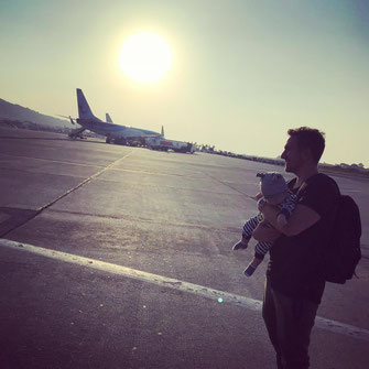 Fliegen mit Baby