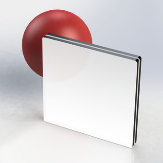 vsg zaun sichtschutz garten glas weiß matt milchglas