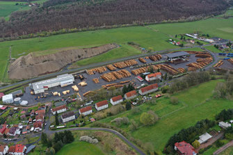 Holzplatz Fa. Krenzer Dorndorf