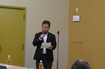 挨拶：吉原副会長
