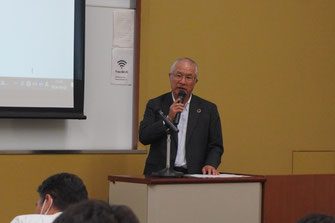 挨拶：橋本会長