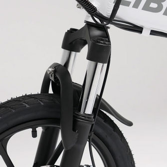 特定小型原動機付自転車 LIBEROTA E-LIBER 01 フロントサスペンション