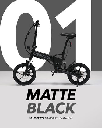 特定小型原動機付自転車 LIBEROTA E-LIBER 01 マットブラック