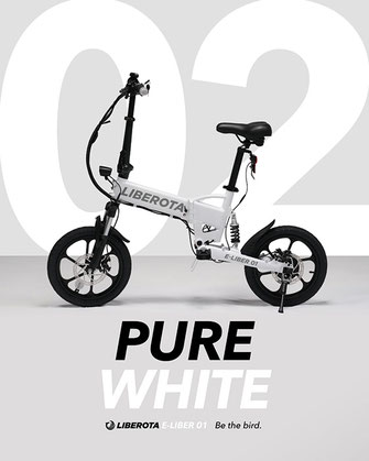 特定小型原動機付自転車 LIBEROTA E-LIBER 01 ピュアホワイト